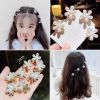 Children's Little Pearl Flower Hair Grab Clip