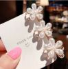 Children's Little Pearl Flower Hair Grab Clip