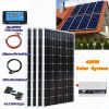 4*100W Rigid Monocrystalline Solar Kits For Off-grid System Outdoor Solar Charger