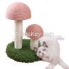 Mushroom cat tree wood sisal cat tree house tower pet climbing tree