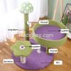 Manufacturer wholesale easy assemble durable cat tree wood