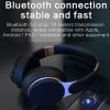 Bluetooth Headphones Over-Ear, Wireless and Wired Stereo Headset Micro SD/TF, FM for Cell Phone,PC,Soft Earmuffs &Light Weight for Prolonged Wearing