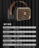 Retro Style Bluetooth Portable Speaker, Louder Volume, Crystal Clear Stereo Sound, Rich Bass, 15 Meters Wireless Range, Microphone, Bluetooth 5.0 Speakers 
