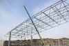 Design and Manufacture of Large Span Steel Space Frame Roof Structure