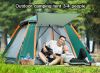 Tent, outdoor 3-4 person beach tent, thickened rainproof tent, camping tent, fully automatic tent, fast opening four side tent for camping,