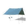 Canopy tent Sun Shade Canopy Outdoor Shelter awning Hammock Rain Fly Camping Tent Tarp 210D Polyester Large Ultralight Waterproof