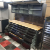Red tool chest 72 inch with 18 drawers rolling trolley box