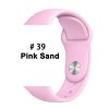 Soft Silicone Replacement Sport Band For Apple Watch Series 7/6/5/4/3 38/40/42/44 mm iWatch Straps Customized Engraved LOGO