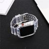 YEEYOU Fashion trending adjustable Silicone Strap Replacement Wristbands Belt Watches Band for Apple Watch Band 38mm 40mm 42mm 44mm