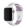 Dual color Breathable Silicone Sport Band Bracelet Watchband replacement Wrist Rubber Strap for Apple iWatch 38mm 40mm 42mm 44mm