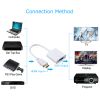 1080p Audio and Video HDMI Converter HDTV to VGA Adapter 1920*1080@60Hz 2 hd / aux dvd scaler composite