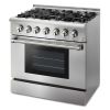 Hyxion cooking appliance gas ranges with oven HRG3606