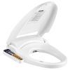 Electric Smart Bidet with Heated Seats, Advance Self-Cleaning Nozzle, Temperature Control Wash â�� Elongated Toilet (White)