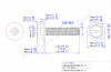 Slotted hexagon Huasi with five claw bolt w01 56 slotted hexagon Huawei head bolt full thread 1 / 4 Ã 3 / 8 / gr-5 j429 / 10B21 / blue white zinc