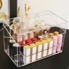 Custom Acrylic Lipstick Holder Makeup Organizer Acrylic Transparent Display Stand