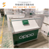 Mobile phone glass counter, communication display cabinet, experience table