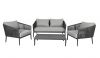 Leisure Garden Furniture Aluminum Patio Module Lounge Outdoor Sofa