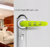 Anti-collision anti-static silicone door handle protective cover