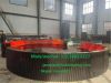 Customize Rotary Kiln Casting Large Module Cement Ball Mill Big Ring Spur Girth Gear ring