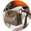 2022 new semi-handmade wax line lindi bag mini pillow bag one shoulder diagonal female bag doctor bag