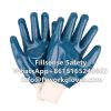 Cotton Jersey Liner Nitrile Coated Heavy Duty Work Gloves