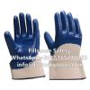 Cotton Jersey Liner Nitrile Coated Heavy Duty Work Gloves