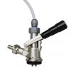 European Sankey Keg Coupler valve S Type Draft Beer Dispenser Tap With Safety Pressure Relief Valve