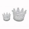 Online celebrity's new Japanese-style Phnom Penh Crown nail art pen holder glass boxed nail art glass crystal pen holder