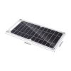 Solar Panel Charger, USB Port 6W Portable Ultra Thin High Power Monocrystalline Silicon Solar Panel