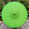 wholesale wedding nylon parasol bamboo silk umbrella