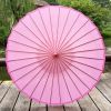 wholesale wedding nylon parasol bamboo silk umbrella