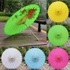 wholesale wedding nylon parasol bamboo silk umbrella