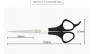 Hair Cutting Scissors Shears Professional Barber Regular Scissor Salon Razor Edge Hair Cutting Shear