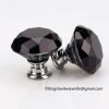 Crystal Drawer Cabinet Knob Diamond Crystal Glass Knob Handle 30mm Suitable for Dresser Kitchen Wardrobe Cabinet