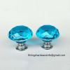 Crystal Drawer Cabinet Knob Diamond Crystal Glass Knob Handle 30mm Suitable for Dresser Kitchen Wardrobe Cabinet