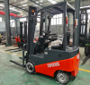 1 Ton electric forklift battery power pallet fork lifts