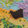 Educational Wooden World Map Magnet Puzzle Toy