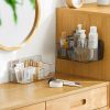 Wall mounted storage box organizer 