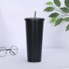 304 Stainless Steel Straw Cup coffee cup