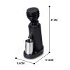 King Electric Coffee Grinder Grinder Machine 40MM Titanium Burr Metal Bean Hopper 75g Conical Burr Coffee Bean Miller