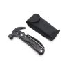 Outdoor emergency tool pocket tool claw hammer survival kit multi tool hammer with black coating