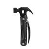 Outdoor emergency tool pocket tool claw hammer survival kit multi tool hammer with black coating