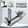 11 in 1 multifunction bike bicycle cycling combination repair tool + bike chain cutter + hex wrench + screwdriver