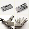 11 in 1 multifunction bike bicycle cycling combination repair tool + bike chain cutter + hex wrench + screwdriver