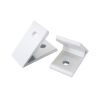 OEM factory price anodized silver 45 degree adjustable angle bracket for Aluminum Profile Connector