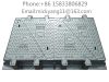 ductile iron manhole cover  square EN124 1380*850*160mm