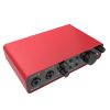 USB audio interface, external sound card, studio recording usb audio interface