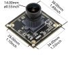 USB2.0 UVC Camera Module (Plug and Play) IMX335 5M Pixel CMOS Sensor 2K 1944P 30fp MJPG Video Recording for Computer, Handphone, Tablet, Raspberry Pi, Jetson Nano