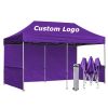 popup tent canopy waterproof/print logo wind proof gazebo tent