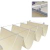 HDPE Fabric Wave Shade Sail